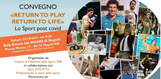 La ripartenza dello sport al Mann con “Return to Play, Return to Life”
