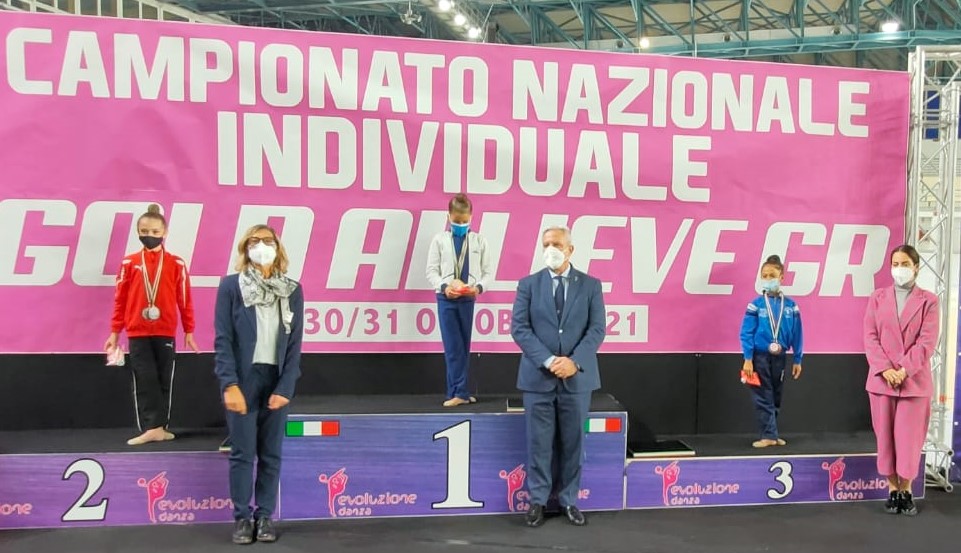 Ginnastica Ritmica: podio per la napoletana Federica Cascella
