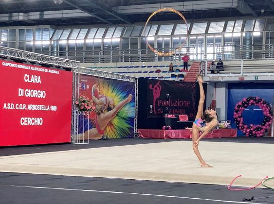 Ginnastica Ritmica: podio per la napoletana Federica Cascella