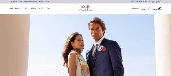 Lo storico brand E.Marinella lancia il nuovo sito e-commerce
