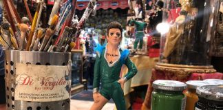 Maneskin, Damiano finisce sul presepe napoletano