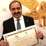 Al giornalista Giuseppe Giorgio il Leone d’Oro ‘GranPremio Internazionale di Venezia’