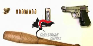 Chiaiano, carabinieri in servizi di contrasto alle armi