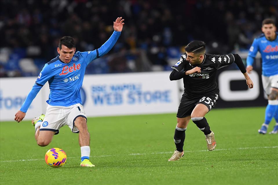 Calcio Napoli: l'Empoli vince allo Stadio Maradona per 1-0 Calcio Napoli: l'Empoli vince allo Stadio Maradona per 1-0