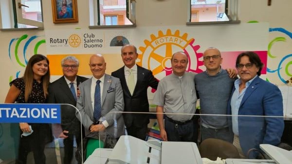 Rotary Club Salerno: 60mila vaccini anti Covid 19 al centro vaccinale di Sant’Eustachio
