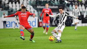 Calcio Napoli, con la Juventus a Torino finisce in parità: 1 - 1