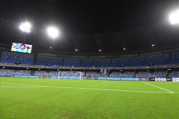 Udinese-Napoli giovedì 4 maggio: maxischermo al Maradona