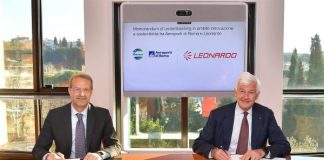 Leonardo, accordo con Aeroporti di Roma: insieme per lo sviluppo degli “smart hub”