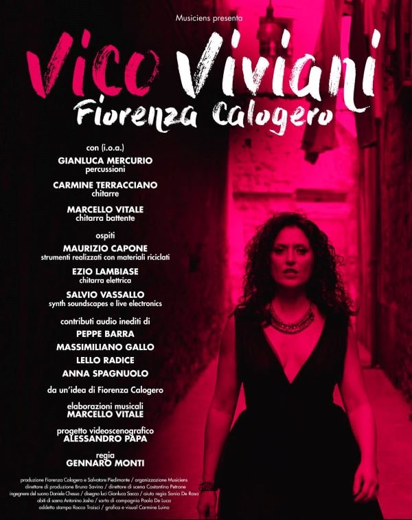 Trianon Viviani: domenica 13 febbraio prima assoluta di Fiorenza Calogero in “Vico Viviani”