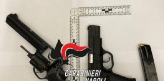 Frattaminore, trovate armi pronte a sparare