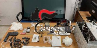 Caivano, spacciava mentre era ai domiciliari: arrestato