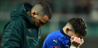 Italia-Macedonia 0-1: Azzurri fuori dai Mondiali 2022