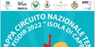 Tennis Club Capri: il 26-27 marzo prima tappa del circuito nazionale dei tornei FISDIR
