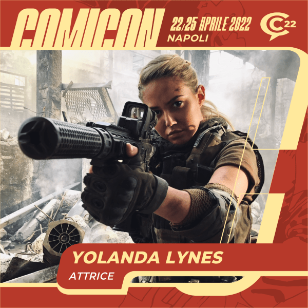 Comicon 2022 a Napoli: tra gli ospiti anche l’attrice Yolanda Lynes e i “gamer”