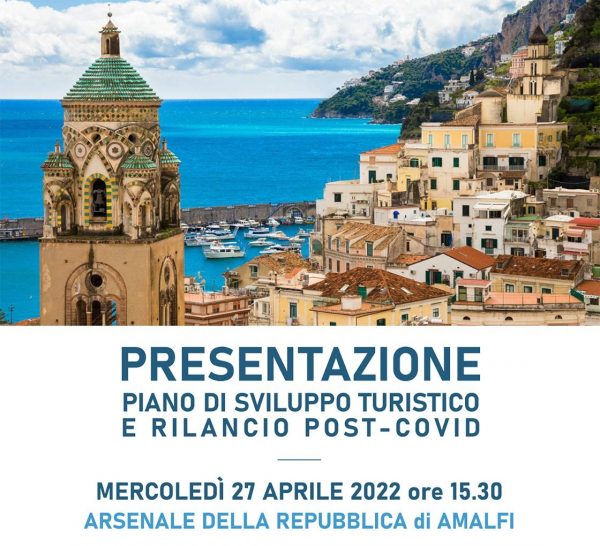 Amalfi, ecco il Piano di Sviluppo e rilancio turistico post- Covid