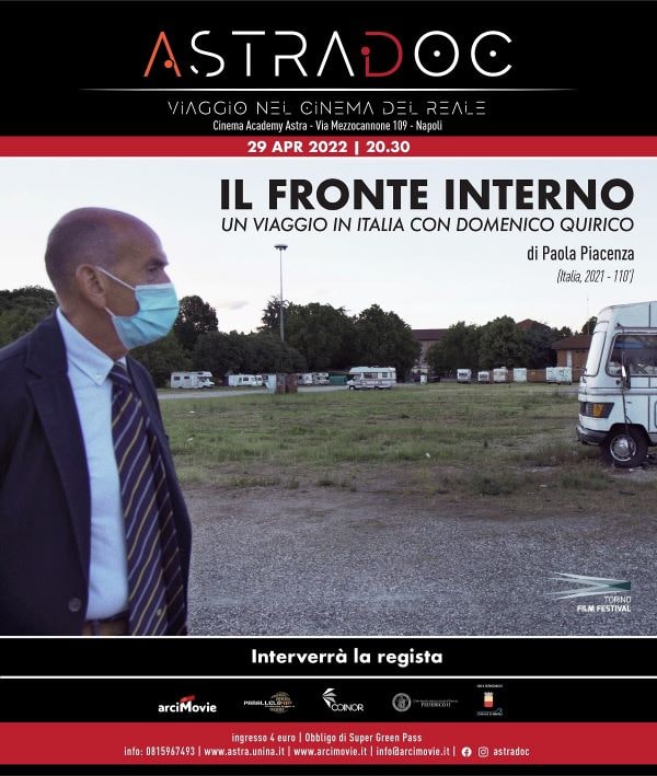 AstraDoc: Paola Piacenza presenta “Il fronte interno” con Domenico Quirico