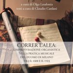 Olga Laudonia e Claudio Cardani curatori di un nuovo saggio dedicato all’organo