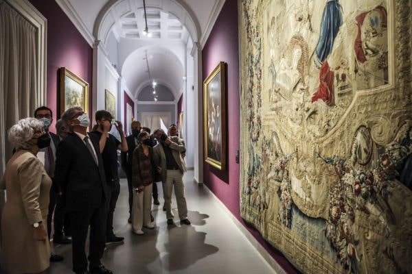 Palazzo Reale: inaugurata la mostra su Don Chisciotte con l'Ambasciatore di Spagna