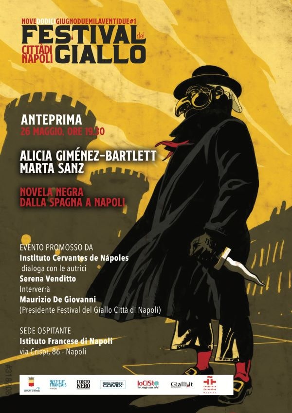 Festival del Giallo di Napoli: il 26 maggio anteprima con Alicia Gimenez-Bartlet