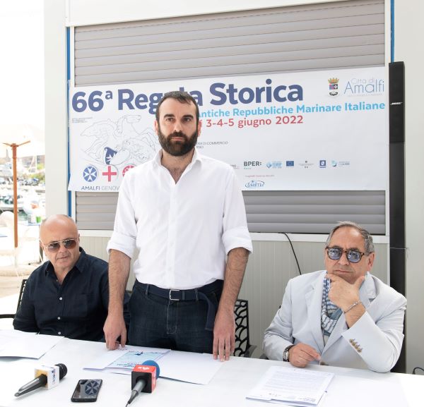 Amalfi, presentata la 66ma edizione della Regata Storica: appuntamento dal 3 al 5 giugno