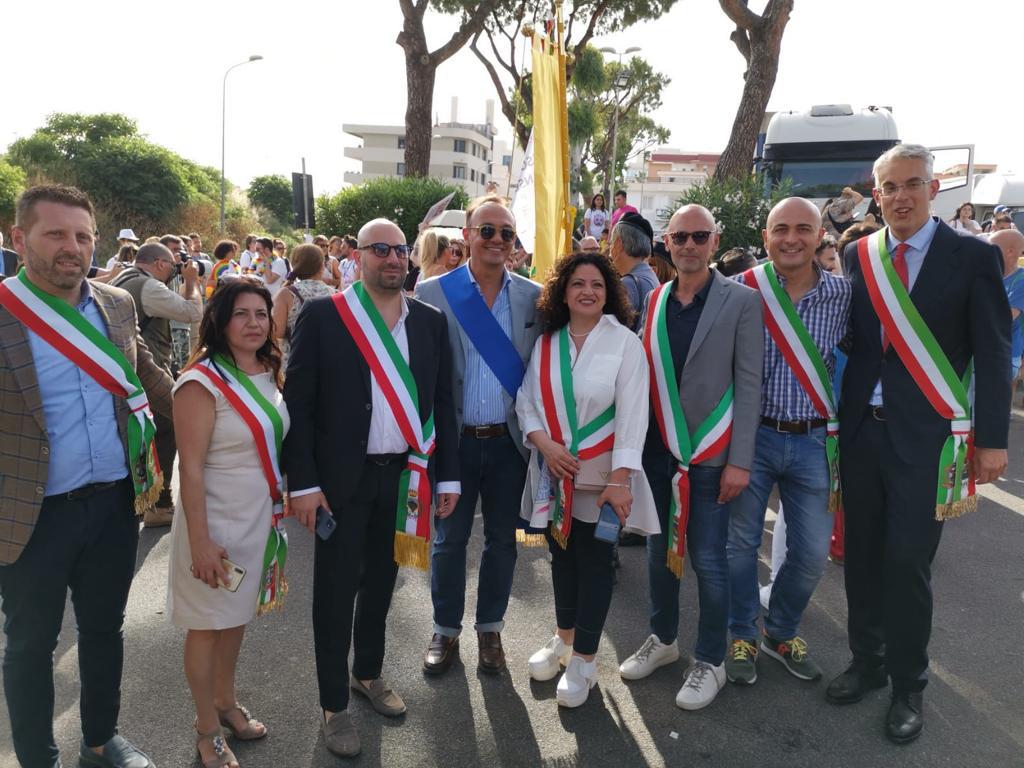 Il Comune di Casoria al Vesuvio Pride con l’assessore Brancaccio