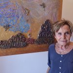 Carla Castaldo con i suoi “Frammenti d’Oro” al Castel dell’Ovo
