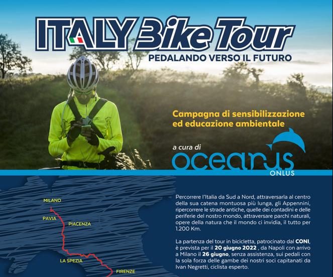 Italy Bike Tour 2022: Partenza da Napoli il 20 giugno. Ecco tutte le date