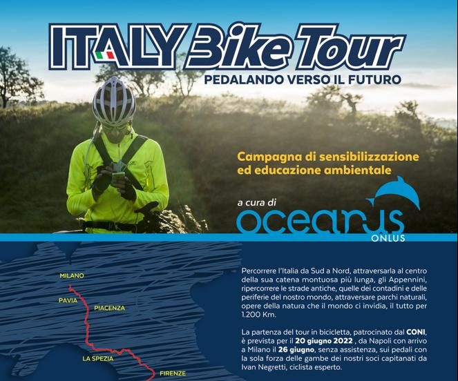Italy Bike Tour 2022: Partenza da Napoli il 20 giugno. Ecco tutte le date
