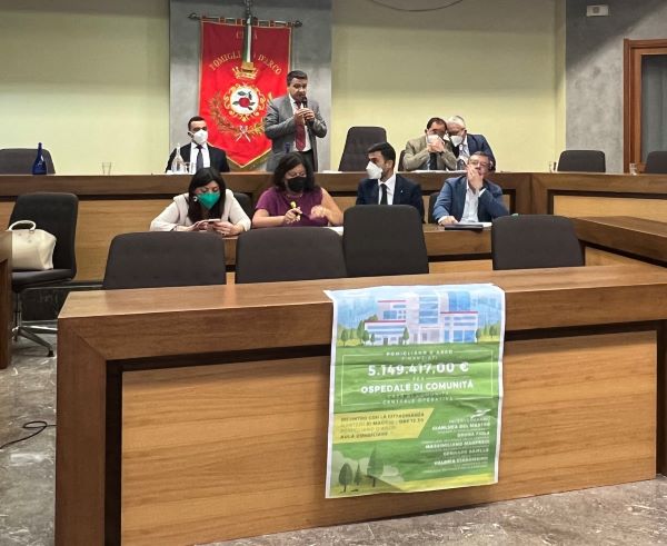 Pomigliano d’Arco: presentato alla cittadinanza l’ospedale di comunità