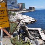 Napoli, iniziati i lavori per risistemare l’arco Borbonico a via Partenope