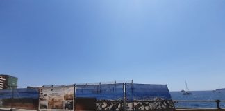 Napoli, iniziati i lavori per risistemare l'arco Borbonico a via Caracciolo