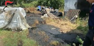 Caivano, rifiuti pericolosi negli orti vicini: denunciato