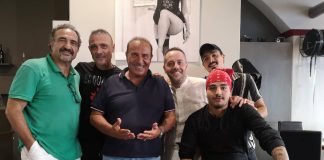 L'attore Oscar Di Maio incontra il patron Casillo da Ieri, Oggi, Domani