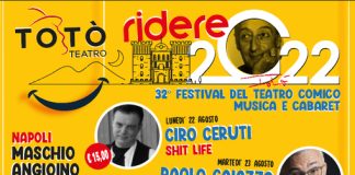 Ridere 2022, torna al Maschio Angioino l'atteso Festival del Teatro Comico, Musica e Cabaret