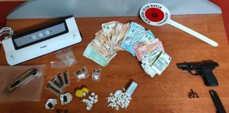 Cervino, armi e stupefacenti in casa: arrestato 32enne
