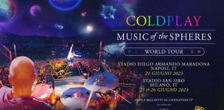 Coldplay a Napoli: allo stadio Maradona il 21 giugno 2023