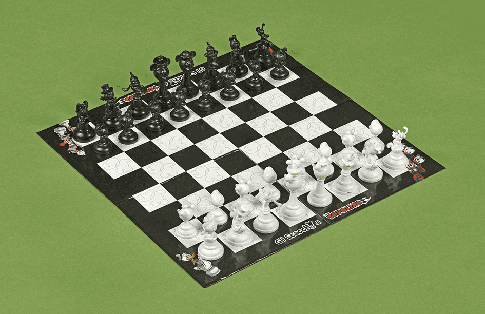 Topolino dalle prossime uscite propone gli scacchi con i personaggi disneyani