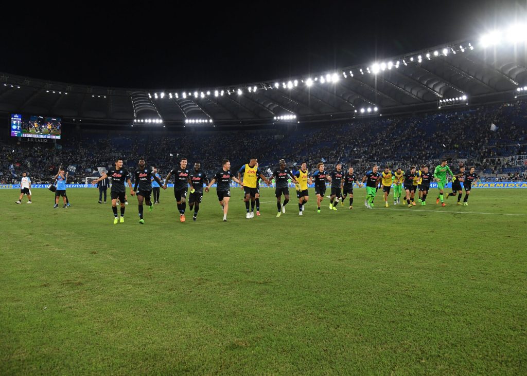 Lazio-Napoli 1-2. Ancora Kvaratskhelia