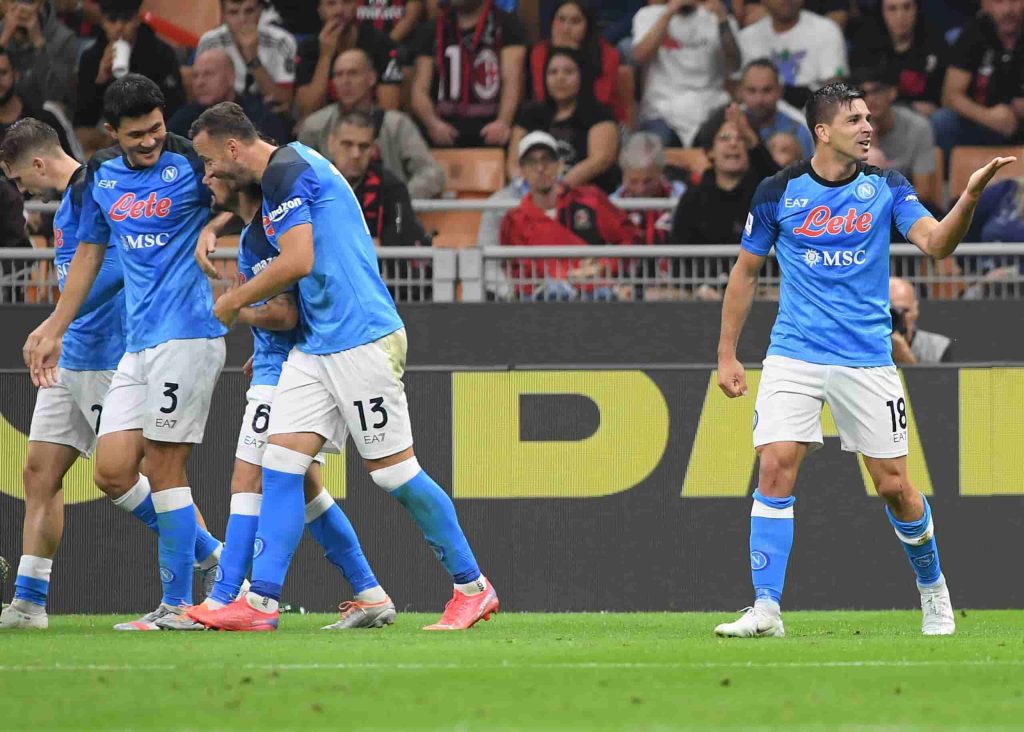Il Calcio Napoli scrive la tesi scudetto battendo il Milan a San Siro 