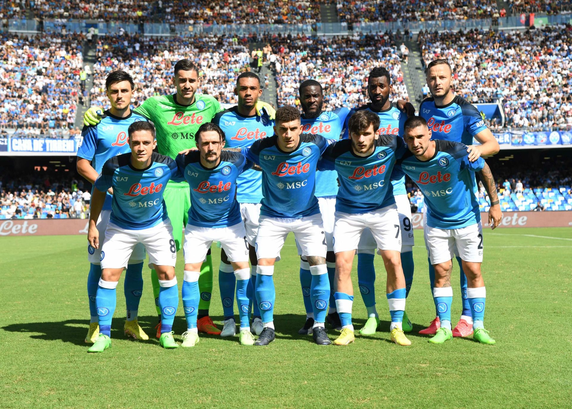 Napoli-Spezia 1-0, Raspadori all'ultimo respiro porta in vetta gli azzurri