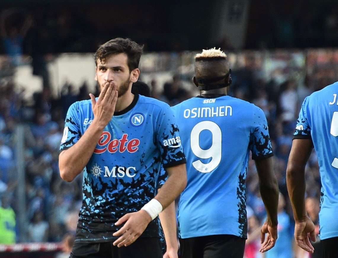 Napolibidine 4-0 al Sassuolo e tredicesima vittoria consecutiva