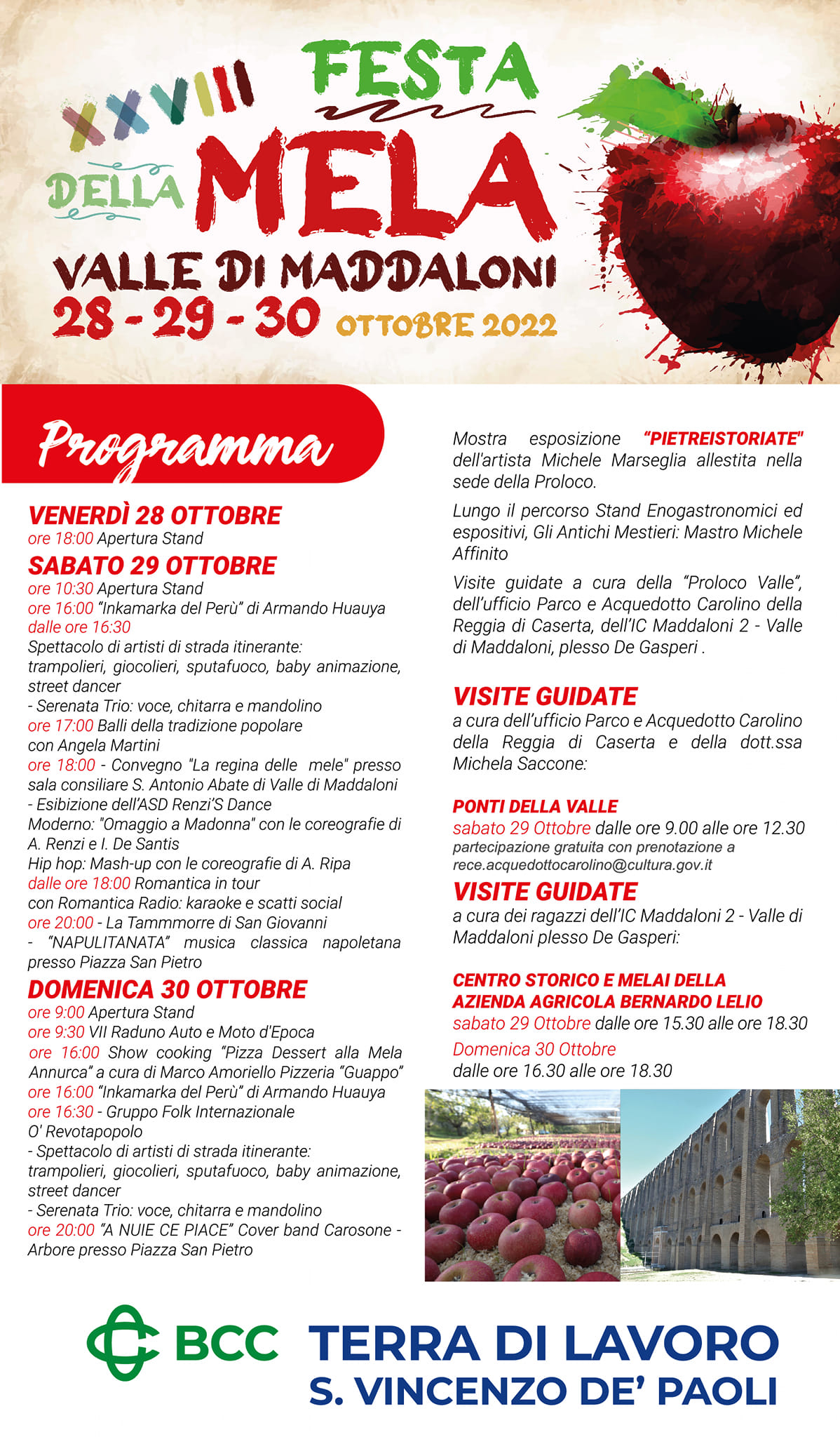 Sagre in Campania, gli eventi dal 28 al 30 ottobre