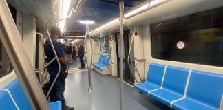 Trasporti Napoli, in servizio il quarto dei nuovi treni della Metro Linea 1