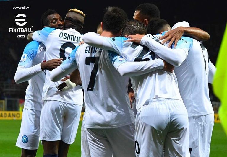 Il Calcio Napoli sa solo vincere: 2-1 a Bergamo contro l'Atalanta