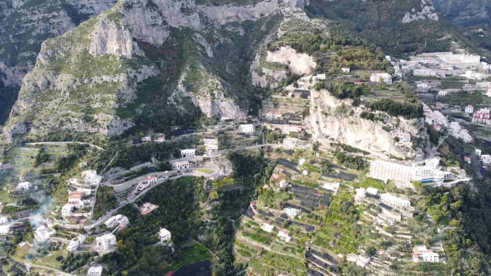 Amalfi, 5,2 milioni di euro per la messa in sicurezza della strada per Pogerola e del costone Gaudio