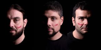 Uomini in posa contro la violenza sulle donne