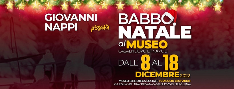 Casalnuovo di Napoli: arriva “Babbo Natale al Museo”