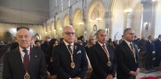 Celebrazione a Santa Chiara per l'Immacolata con il Real Circolo Francesco II di Borbone