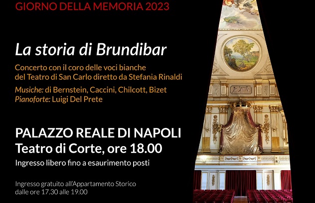 Giorno della Memoria, l'evento al Palazzo Reale di Napoli