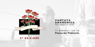 Cantata Anarchica a Napoli per Fabrizio De André